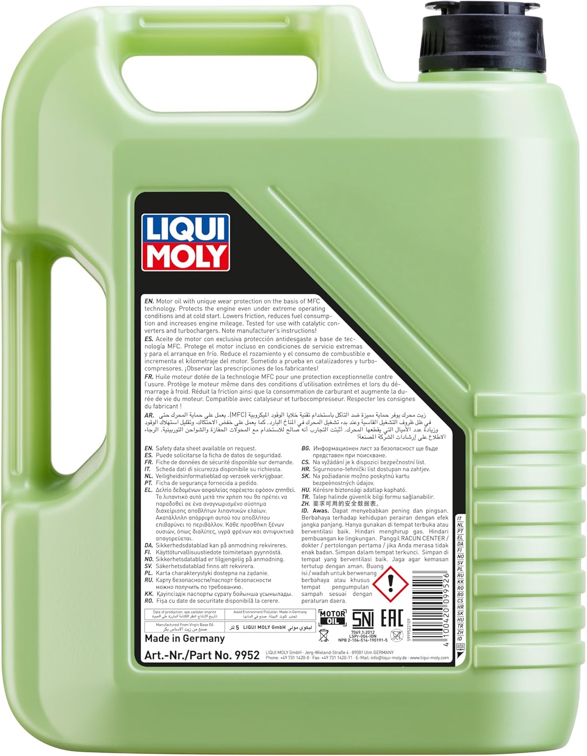 Liqui Moly Molygen 5W-30 – Bulk Carton (4 x 5L)